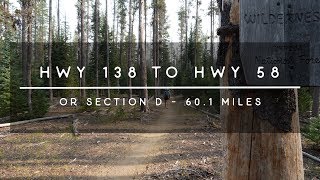 PCT 2018  Oregon Section D  Highway 138 to Highway 58 [upl. by Ohl]