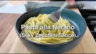 Silky Zucchini Pasta Pasta With PecorinoZucchini Sauce and Basil Milk Street [upl. by Lipsey88]