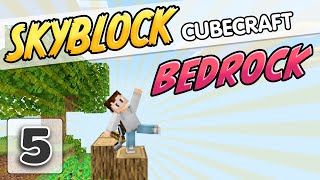 La isla de la selva ✅ Cubecraft Skyblock Bedrock EP05 [upl. by Camala]