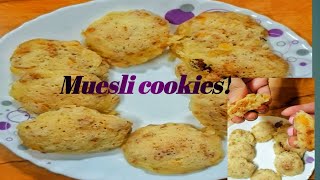 Muesli Cookies Recipe  Breakfast cookies  Upasanas kitchen [upl. by Cele139]