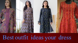 comfortable daily wear lown dress design ideas 2024best outfit ideas your summer dress [upl. by Nnylyahs]