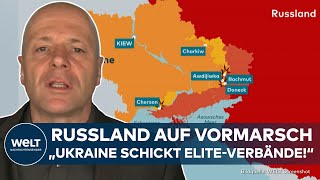 PUTINS KRIEG Russland auf dem Vormarsch Hält die Verteidigung der Ukraine Details zur Lage [upl. by Cleon575]