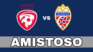 RESUMEN Letonia 11 Liechtenstein en vivo Amistoso [upl. by Zerla]