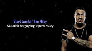 Brandon Beal  Twerk It Like Miley ft Christopher  LIRIK TERJEMAHAN INDONESIA [upl. by Oira295]