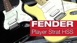 Fender Player Stratocaster HSS Modelle [upl. by Kilian]