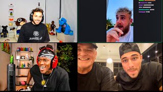 KSI JAKE PAUL TOMMY FURY ADIN ROSS FULL STREAM [upl. by Lemrahc]