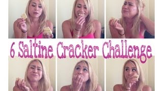 6 Saltine Cracker Challenge No Water Under a Minute [upl. by Verla479]