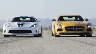 Viper vs SLS Aftermath Plus Dodges Uncertain Future amp Best Driving Roads  Wide Open Throttle 73 [upl. by Anaiviv]