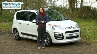 Citroen C3 Picasso MPV 2013 review  CarBuyer [upl. by Ynaffets447]