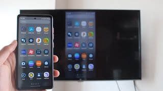 How To Connect Android Phone to Android TV using Chromecast [upl. by Yeslehc996]