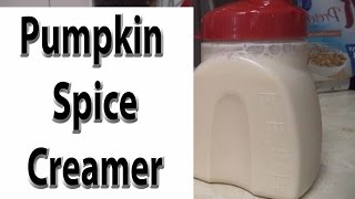 Easy Pumpkin Spice Creamer [upl. by Aihcrop]