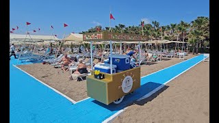 Türkei Lara Beach Tour Die Delphin Hotels am Strand [upl. by Ladin]