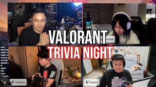 VALORANT TRIVIA NIGHT WITH FRIENDS [upl. by Aynatahs]