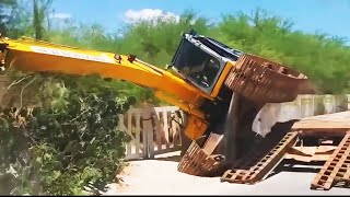 Top 10 Most Dangerous Excavator Operator Fails [upl. by Avert]