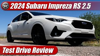 2024 Subaru Impreza RS 25 Test Drive Review [upl. by Yemane]