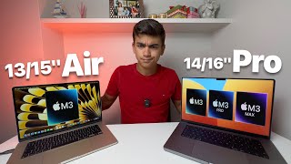 M3 MacBook Air vs M3 MacBook Pro Which One is for You [upl. by Asiulana]