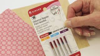 SINGER® M2100 Sewing Machine  Get Started  Needles [upl. by Aihtnys]