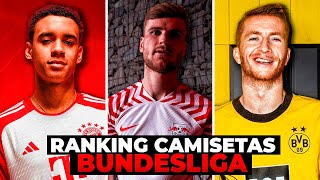 MEJORES y PEORES camisetas de la BUNDESLIGA en la temporada 20232024 [upl. by Alyam]