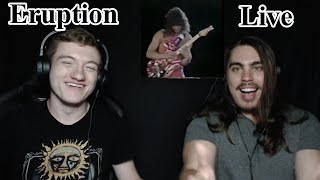 College Students FIRST TIME Hearing  Eruption Solo Live  Van Halen Reaction [upl. by Denn]