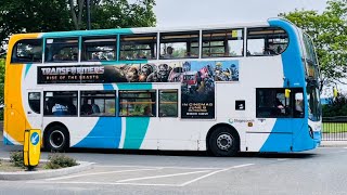 Stagecoach Bus GrimsbyCleethopres 19189 On 9 From Waltham To North Sea Lane [upl. by Debarath]