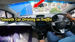 Busy Traffic me Smooth Car Driving Kaise Karein  Smooth Car Driving Tips in Traffic [upl. by Deerdre685]