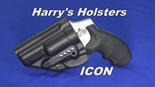 Harrys Holsters Icon Kydex IWB Holster for SampW JFrame Revolver [upl. by Odette]