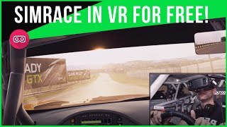 SIM RACING IN VR FOR FREE [upl. by Ledairam]