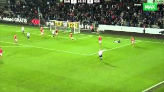 Mats Dæhli vs Denmark  NT debut 2013 [upl. by Leiser]