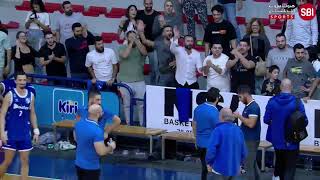 Lebanese Basketball Championship 20232024  NSA VS Champville [upl. by Ellenrad]