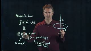 Amperes Law  Physics with Professor Matt Anderson  M2313 [upl. by Schnapp568]