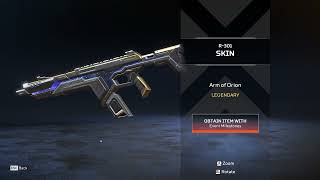 APEX LEGENDS  R301  Legendary  Arm of Orion [upl. by Aimas461]