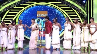 D3 D 4 Dance I Thiruvathira  Aliyans I Mazhavil Manorama [upl. by Rapsag]