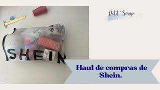 Haul de compras en Shein Materiales de scrap y papelería [upl. by Cox340]