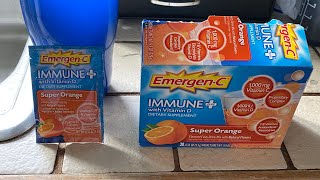 EmergenC Immune  Quick review amp thoughts EmergenC Daily Immune Support [upl. by Melar]