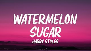 Harry Styles  Watermelon Sugar Lyrics [upl. by Annahpos774]