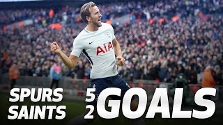 GOALS  Spurs 52 Southampton [upl. by Nah798]