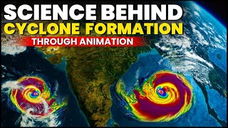 How Cyclones are Formed  Animation Video  OnlyIAS [upl. by Casper]