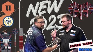 THE MACHINE JAMES WADE 90 TUNGSTEN STEEL TIP DARTS BY UNICORN Red Ring 2023 Launch [upl. by Humberto39]