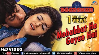 Mohabbat Ho Gayee Hai HD VIDEO  Shahrukh Khan amp Twinkle Khanna Baadshah 90s Romantic Love Song [upl. by Janelle195]