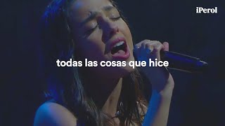 Olivia Rodrigo  favorite crime live version Español [upl. by Adialeda]