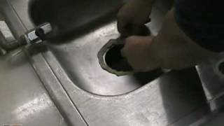 Keeney Manufacturing Sink Strainer Install Tutorial [upl. by Aidni]