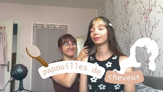 ASMR FR 💤 Touchage de cheveux sur Rendezvous ASMR 💆‍♀️ multi déclencheurs [upl. by Nede270]