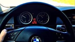 BMW525i E60 Разгон 0100 кмч [upl. by Ambros]