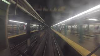 ⁴ᴷ NYC Subway Timelapse  Lefferts Boulevard to Inwood  207th Street  A Line [upl. by Casandra437]