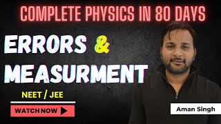 Errors and measurement  Screw gauge  Vernier calliper  Class 11  Physics NEET neet2023 neet [upl. by Ymmat]