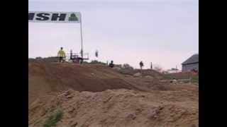 Dan Heindl Chasing down Johnny Greaves in Tigerton WI on a YZ125 [upl. by Oirad251]