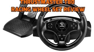 Thrustmaster T80 Racing Wheel Set for Sony Playstation 4 and Playstation 3 [upl. by Weingartner]