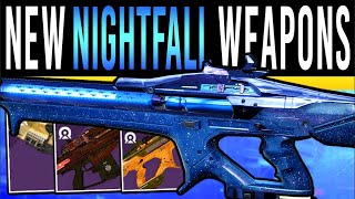 Destiny 2 ALL NIGHTFALL WEAPONS New Weapon Adepts amp Updated Rolls The Final Shape [upl. by Eseneg]