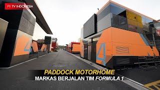 F1 Paddock Motorhome Markas Berjalan Yang Mewah dan Inovatif [upl. by Pompea]