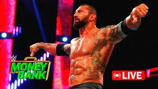 Batista Vs Logan Paul  WWE Money In The Bank Full Match  2024 [upl. by Masterson]